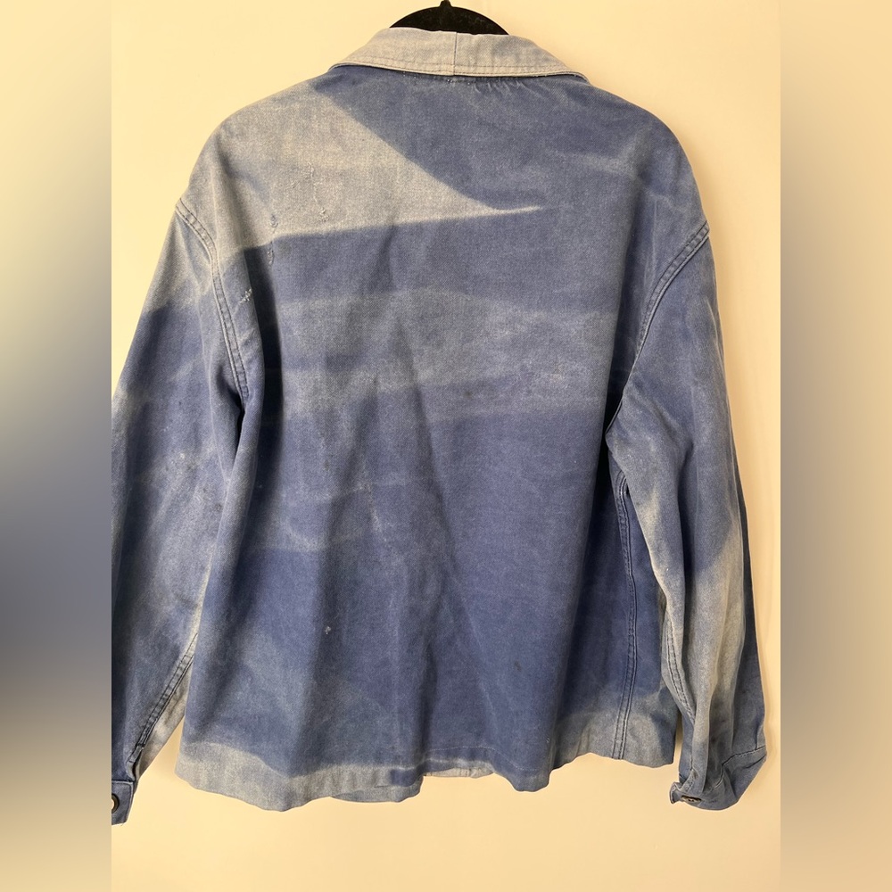 Vintage Blue French Chore Jacket - Picture 6 of 10